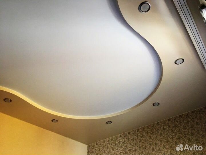 Натяжные потолки, установка натяжных потолков