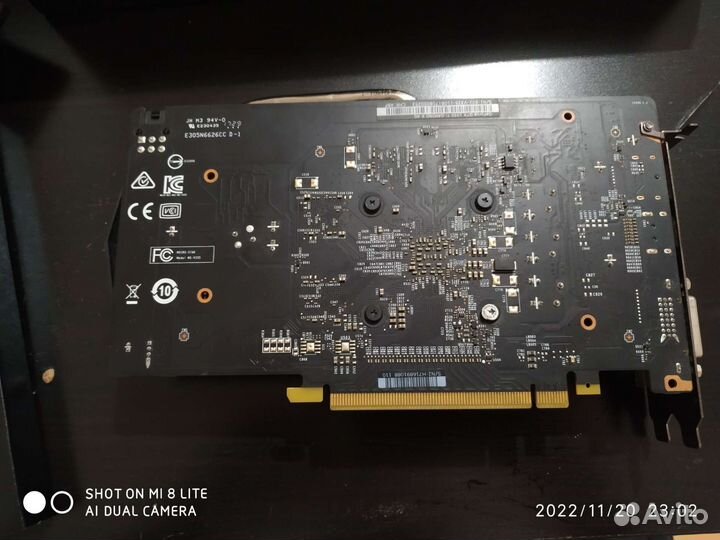 Видеокарта gtx 1050 ti 4gb от MSI gaming X