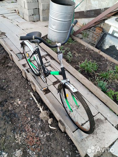 Велосипед салют СССР складной