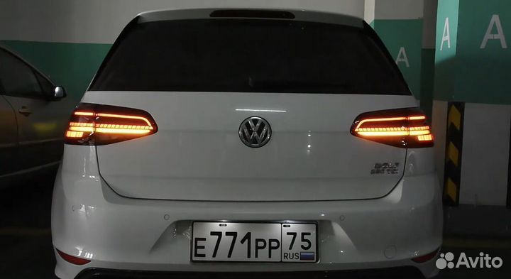 Фонари LED Volkswagen Golf 7 в стиле 7.5