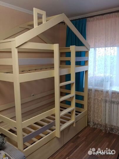 Кровать домик детская