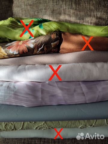 Отрезы ткани для костюмов, платьев, блузок