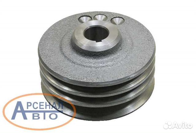 Шкив вентилятора ямз (3 ручья) Автодизель