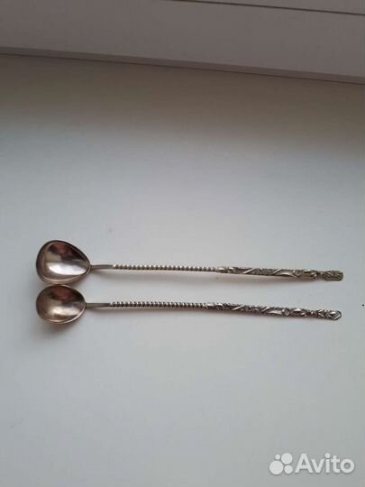 Ложки за 2шт для соуса,варенья клеймо мельхиор