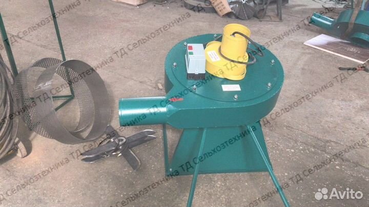 Сенорезка дробилка 7,5 кВт (380V)