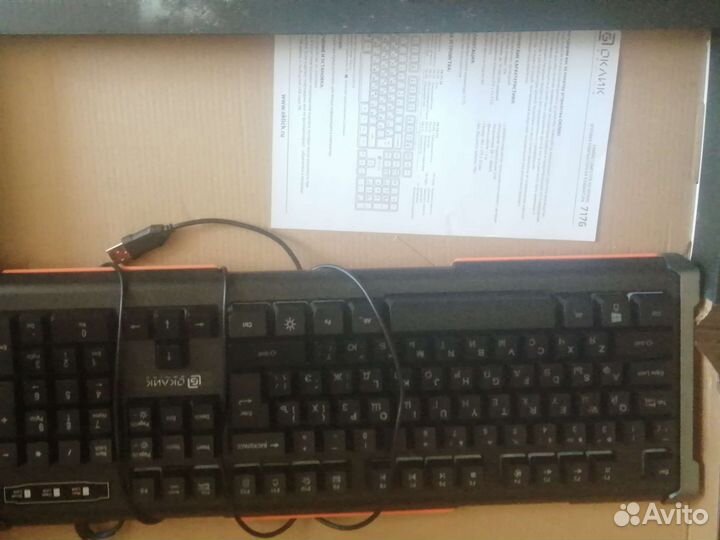 Игровая клавиатура на запчасти