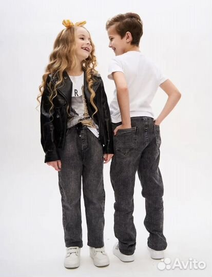 Джинсы детские 140