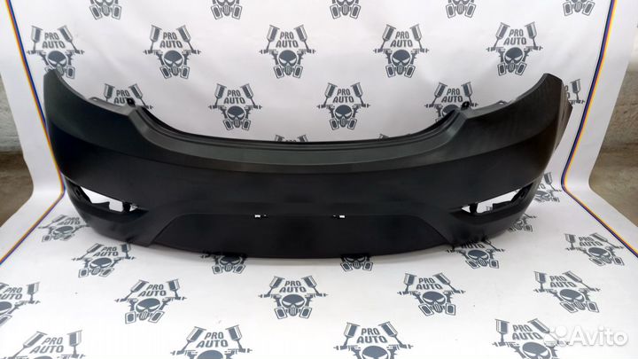Бампер задний Hyundai Solaris 1 Хетчбек
