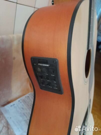 Электро Акустическая гитара fender