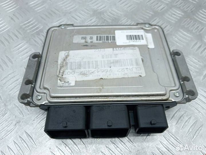 Блок управления двигателем Peugeot 207 2007