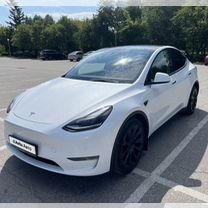 Tesla Model Y AT, 2021, 25 000 км, с пробегом, цена 4 950 000 руб.