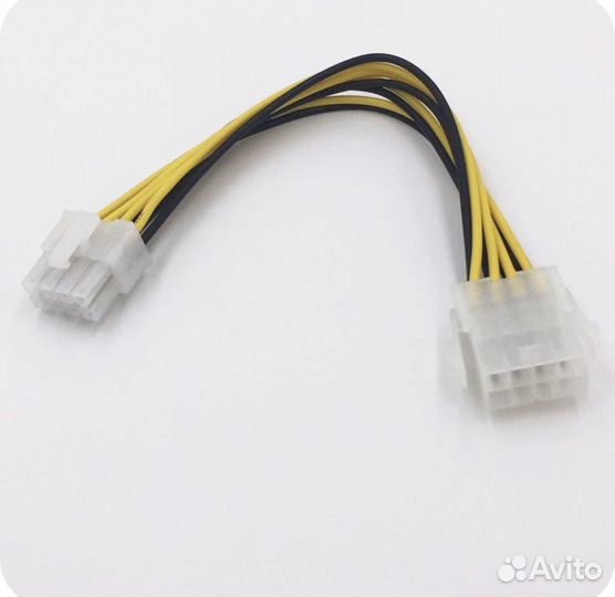 Переходники питания 6 pin на 8