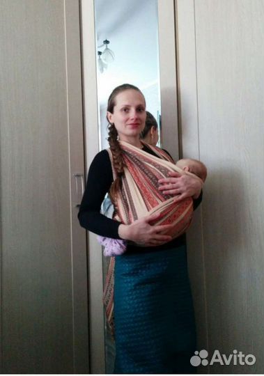 Слинг-шарф ellevill zara tricolor indian