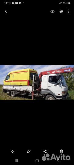 Аренда и услуги манипулятора, стрела 3 т, 8 м, борт 5 т, 6 м
