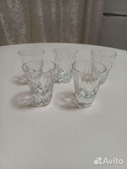 Рюмки и стопки времён СССР. Все по 50