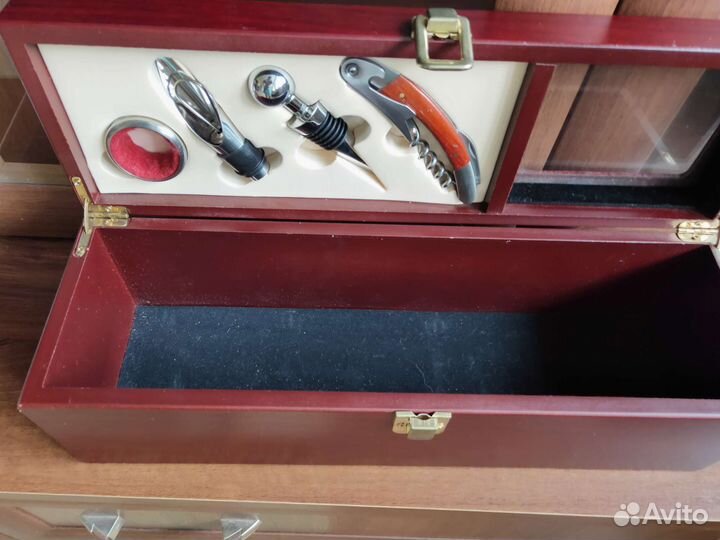 Подарочная шкатулка для вина, новая