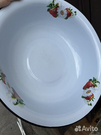 Тазик эмалированный 12 л