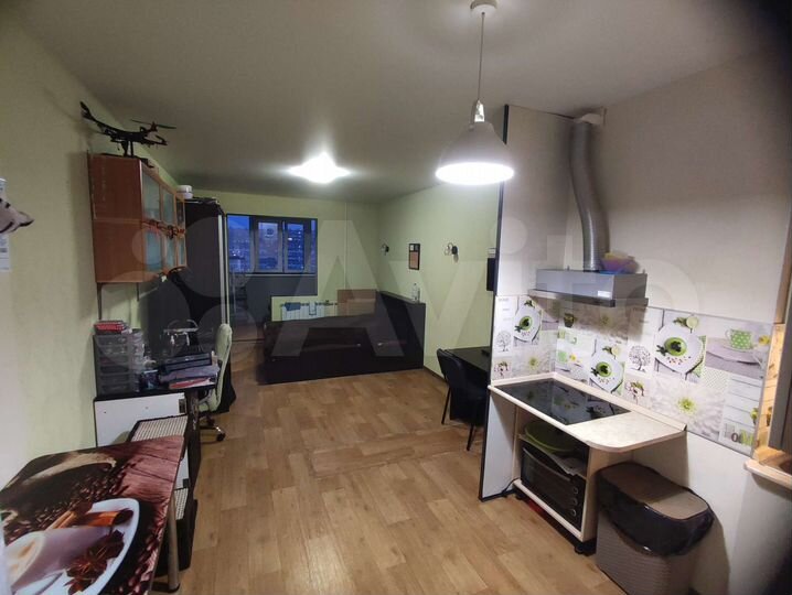 Квартира-студия, 33,2 м², 12/17 эт.