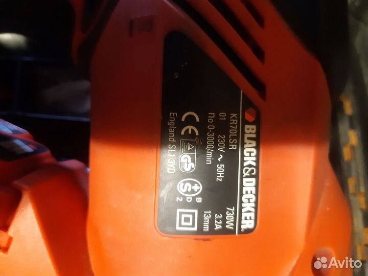 Перфоратор black decker