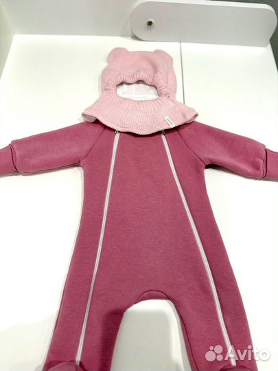 Флисовый комбинезон 62 размер