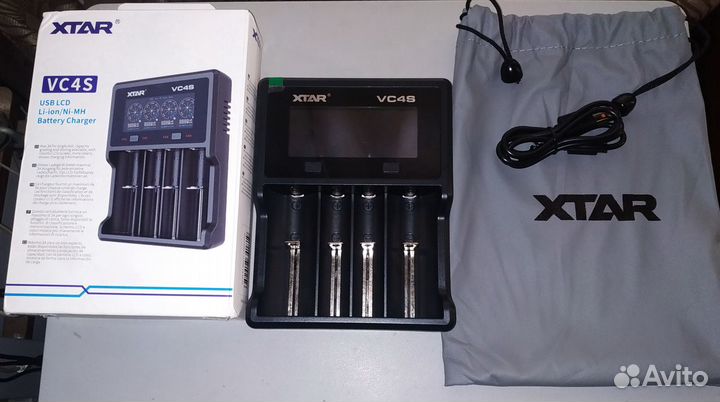 Зарядное устройство xtar VC4S