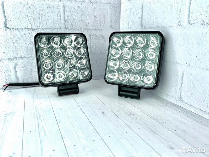 Вспышки фсо мини 48w 2 шт, дополнительный свет