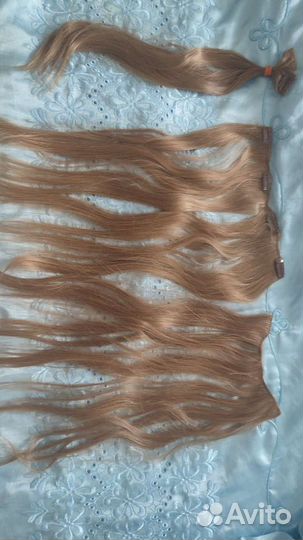 Волосы на заколках новые