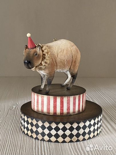 Ватная игрушка Капибара