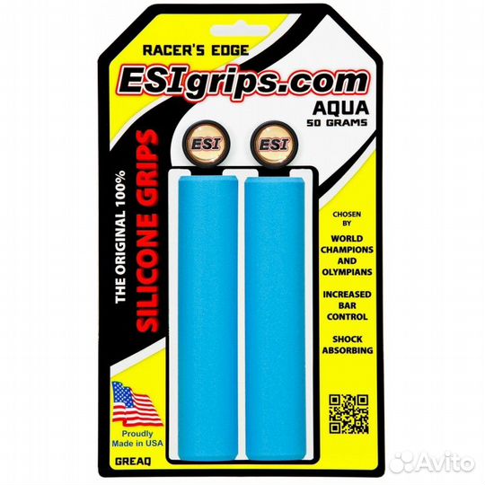 Грипсы ESI Racer Edge силиконовые разные цвета