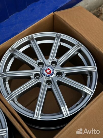 Диски R 16 5*114.3 ет 39 HRE Серебро