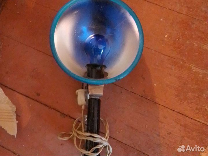 Синяя лампа, рефлектор Минина