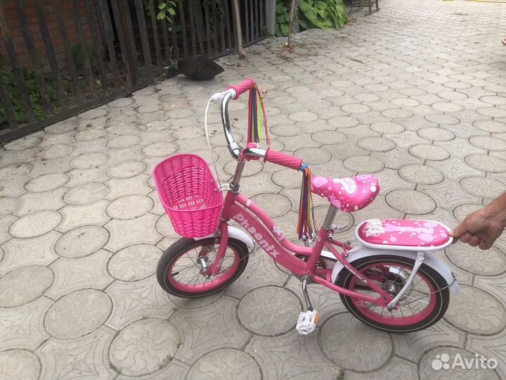 Детский велосипед Phoenix для девочки 3-5 лет