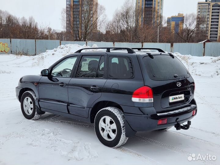 Hyundai Santa Fe 2.7 AT, 2008, 268 200 км