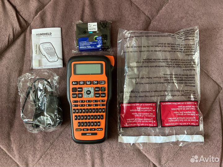 Принтер E1000 PRO Brother p-touch, термоусадка