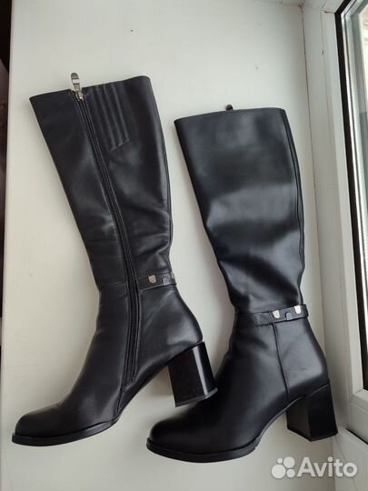 Сапоги женские натуральная кожа