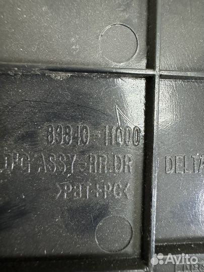 Накладка двери задней правой Kia Sportage