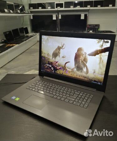 Новый Lenovo I7 7500 17.3 IPS FHD GT 940MX-4GB