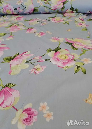 Ткань сатин, хлопок