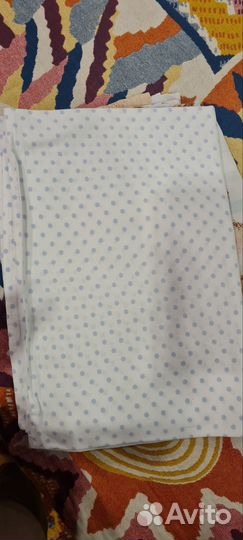 Детское постельное белье + 2 мягких бортика