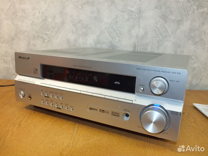 Ресивер Pioneer VSX-415-S с документами и пультом