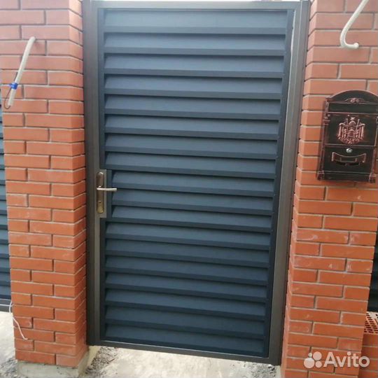 Забор жалюзи