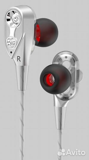 Наушники двойной драйвер Moreblue S41 HiFi