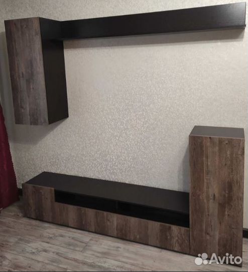 Стенка Диамант серый