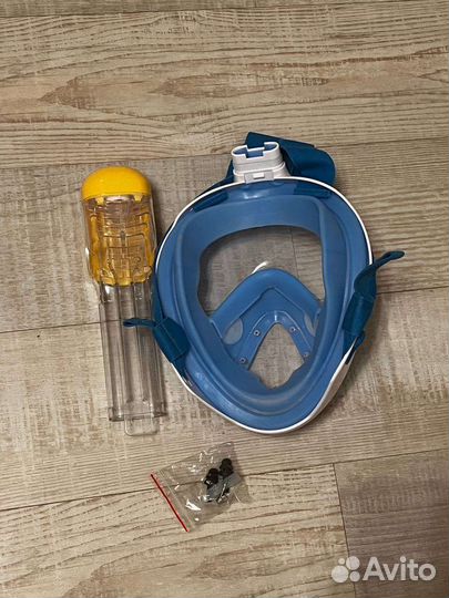 Маска для подводного плавания с трубкой