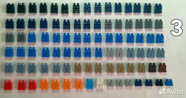 Lego детали части минифигурок