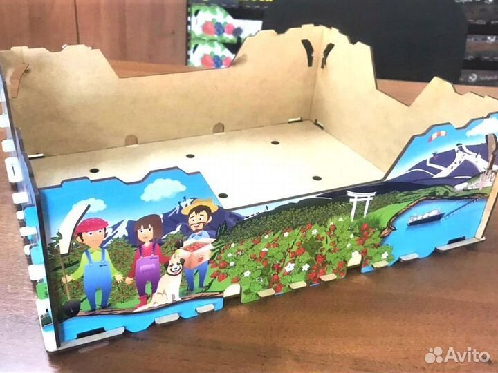Ящик деревянный для хранения ягод и фруктов Опт
