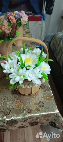 Букет первоцветы