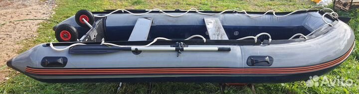 Лодка Корсар CMB 380 и мотор Yamaha F15B