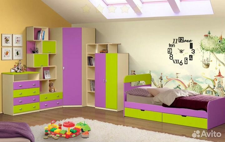 Шкаф детский доставка установка
