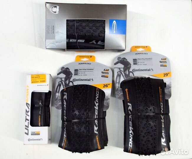 Новые фолдинговые покрышки Schwalbe, Continental